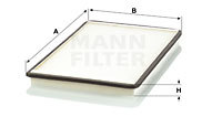 Filter vnútorného priestoru MANN+HUMMEL GmbH