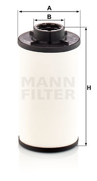 Hydraulický filter automatickej prevodovky MANN+HUMMEL GmbH