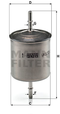 Palivový filter MANN+HUMMEL GmbH