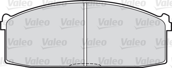 Sada brzdových platničiek kotúčovej brzdy Valeo Service