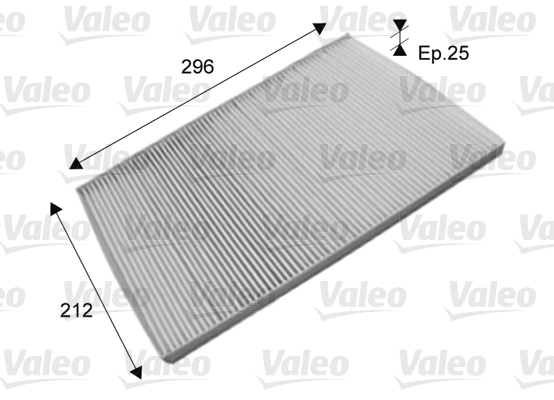 Filter vnútorného priestoru Valeo Service