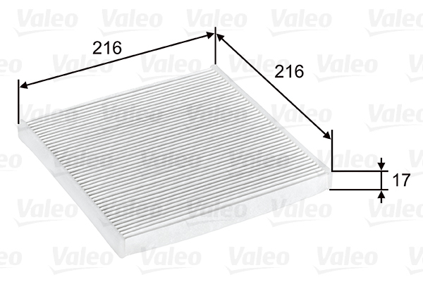 Filter vnútorného priestoru Valeo Service