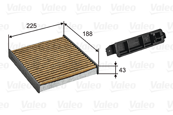 Filter vnútorného priestoru Valeo Service