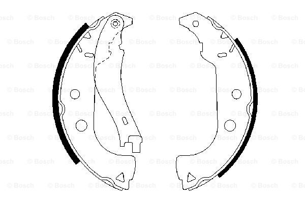 Sada brzdových čeľustí Robert Bosch GmbH