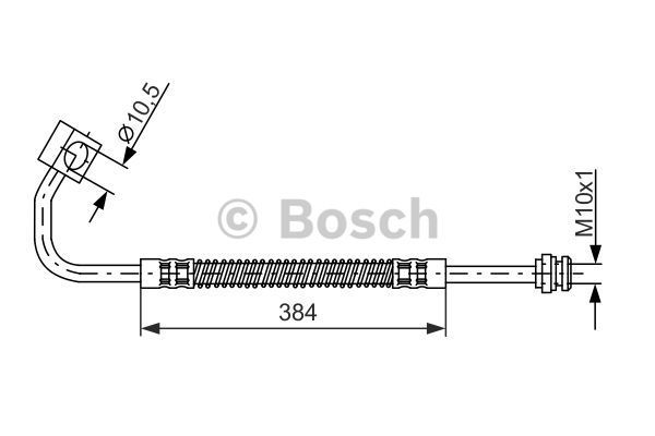 Brzdová hadica Robert Bosch GmbH
