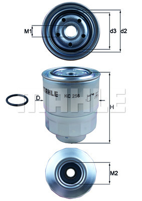 Palivový filter KNECHT Filterwerke GmbH