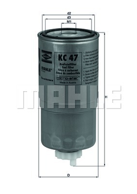 Palivový filter KNECHT Filterwerke GmbH