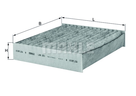 Filter vnútorného priestoru KNECHT Filterwerke GmbH