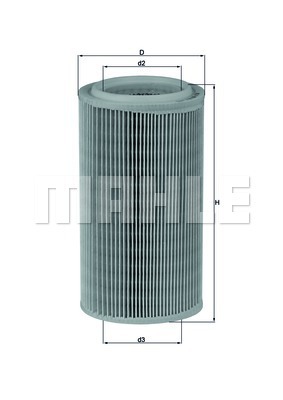 Vzduchový filter KNECHT Filterwerke GmbH