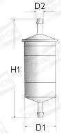 Palivový filter CHAMPION (FEDERAL-MOGUL)