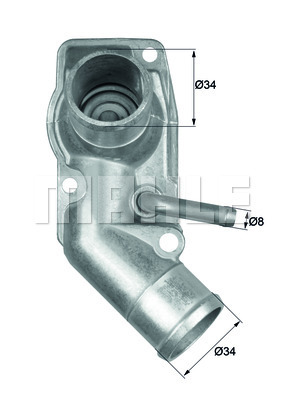 Termostat chladenia MAHLE Aftermarket GmbH