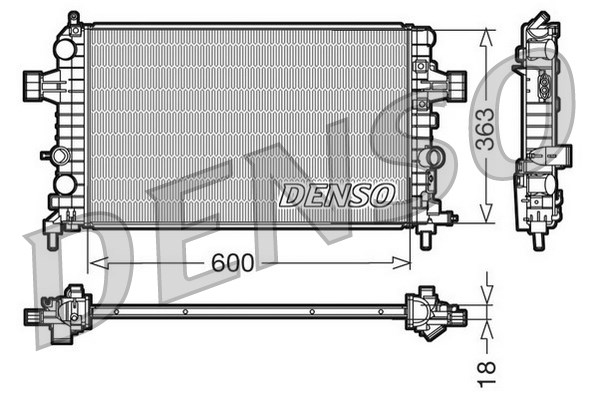 Chladič motora DENSO Europe B.V.