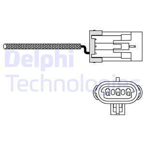 Lambda sonda Delphi Technologies Aftermarket