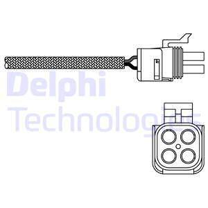 Lambda sonda Delphi Technologies Aftermarket