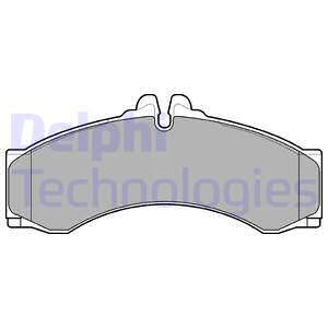 Sada brzdových platničiek kotúčovej brzdy Delphi Technologies Aftermarket