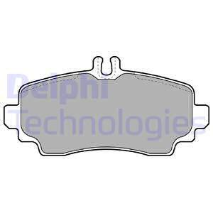 Sada brzdových platničiek kotúčovej brzdy Delphi Technologies Aftermarket