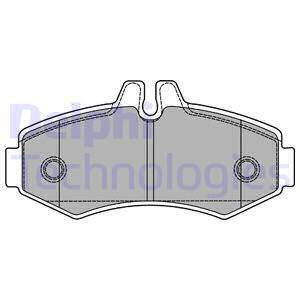 Sada brzdových platničiek kotúčovej brzdy Delphi Technologies Aftermarket