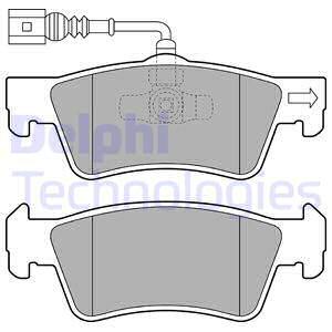 Sada brzdových platničiek kotúčovej brzdy Delphi Technologies Aftermarket