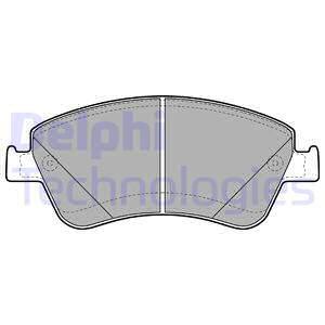 Sada brzdových platničiek kotúčovej brzdy Delphi Technologies Aftermarket