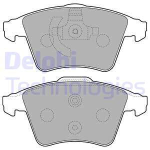 Sada brzdových platničiek kotúčovej brzdy Delphi Technologies Aftermarket