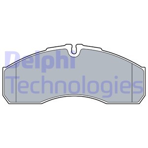 Sada brzdových platničiek kotúčovej brzdy Delphi Technologies Aftermarket