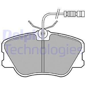 Sada brzdových platničiek kotúčovej brzdy Delphi Technologies Aftermarket