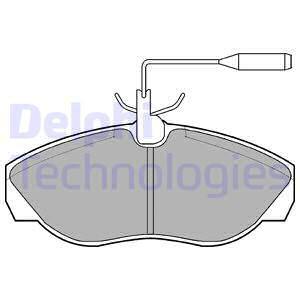 Sada brzdových platničiek kotúčovej brzdy Delphi Technologies Aftermarket