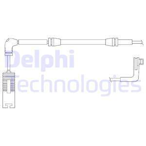 Výstrażný kontakt opotrebenia brzdového oblożenia Delphi Technologies Aftermarket