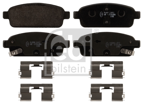 Sada brzdových platničiek kotúčovej brzdy Ferdinand Bilstein GmbH + Co KG