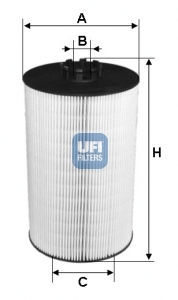 Olejový filter UFI FILTERS spa