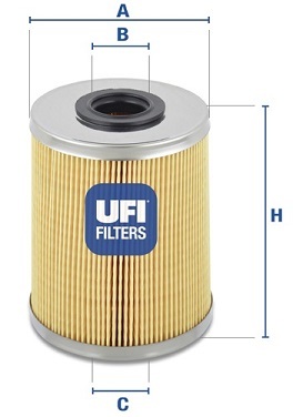 Palivový filter UFI FILTERS spa