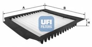 Filter vnútorného priestoru UFI FILTERS spa