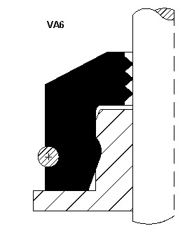 Tesniaci krúżok drieku ventilu CORTECO