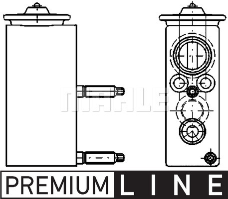 Expanzný ventil klimatizácie MAHLE Aftermarket GmbH