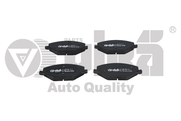Sada brzdových platničiek kotúčovej brzdy ViKä PARTS Auto Quality 